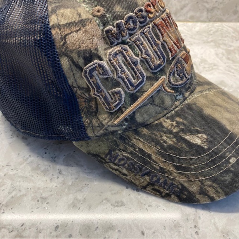 Mossy Oak Country Embroidered Cap Adjustable